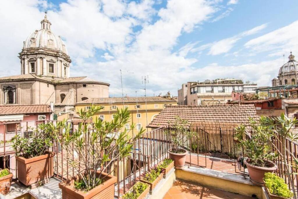 Pallaro Terrace Apartment Rom Exterior foto
