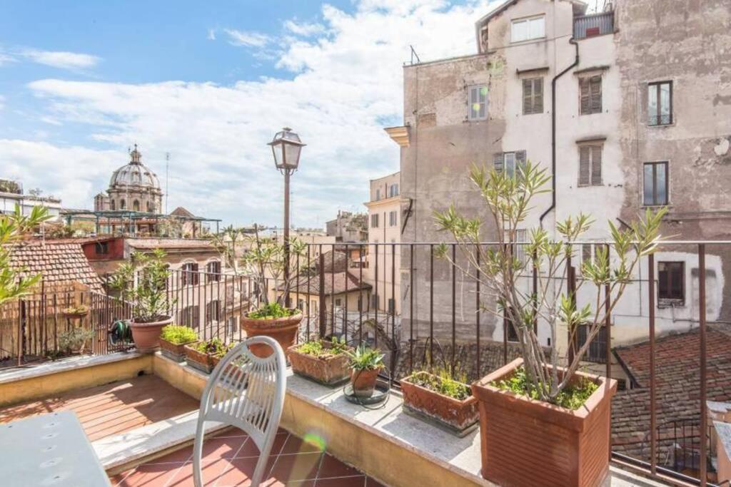 Pallaro Terrace Apartment Rom Exterior foto