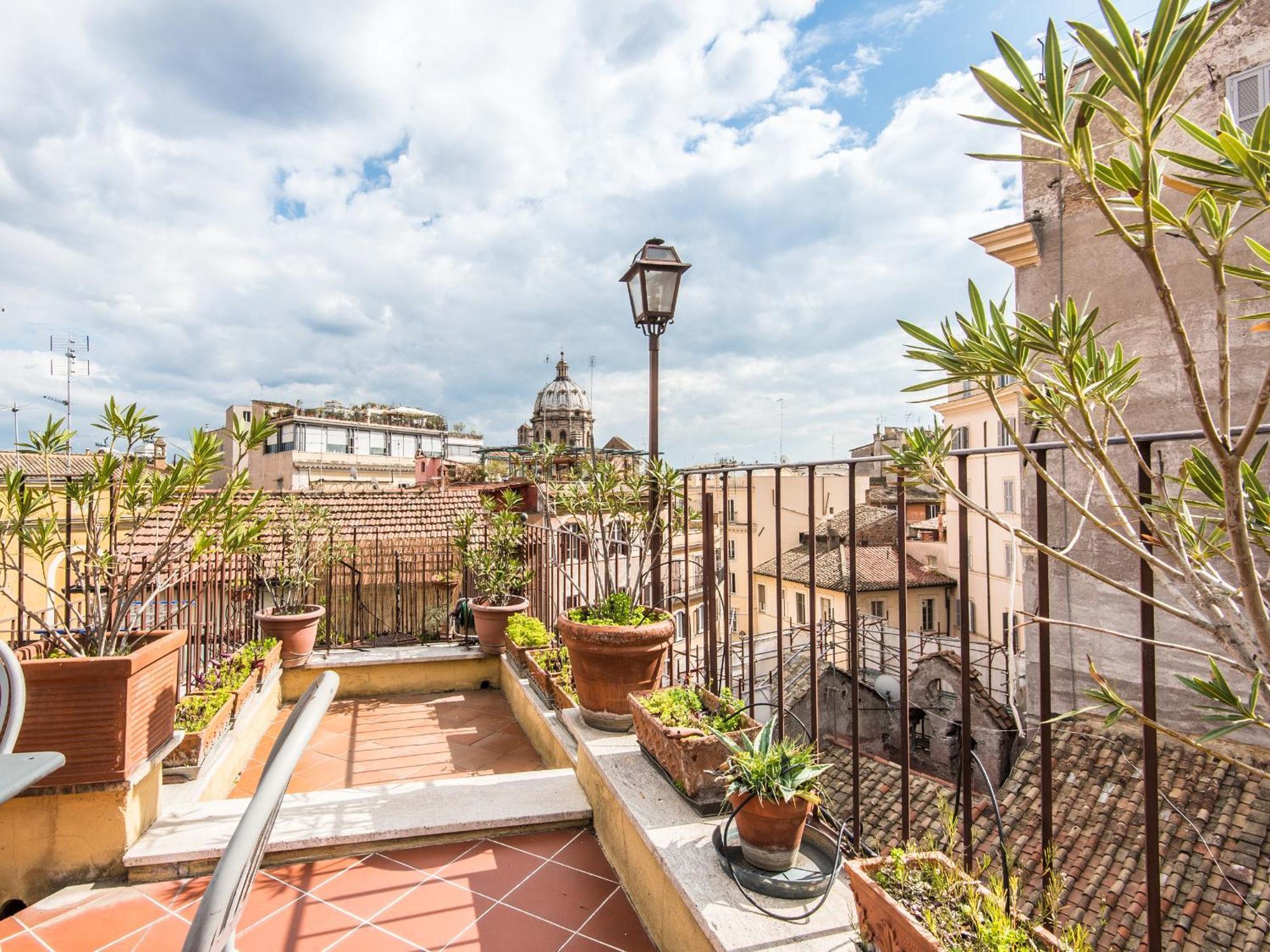 Pallaro Terrace Apartment Rom Exterior foto