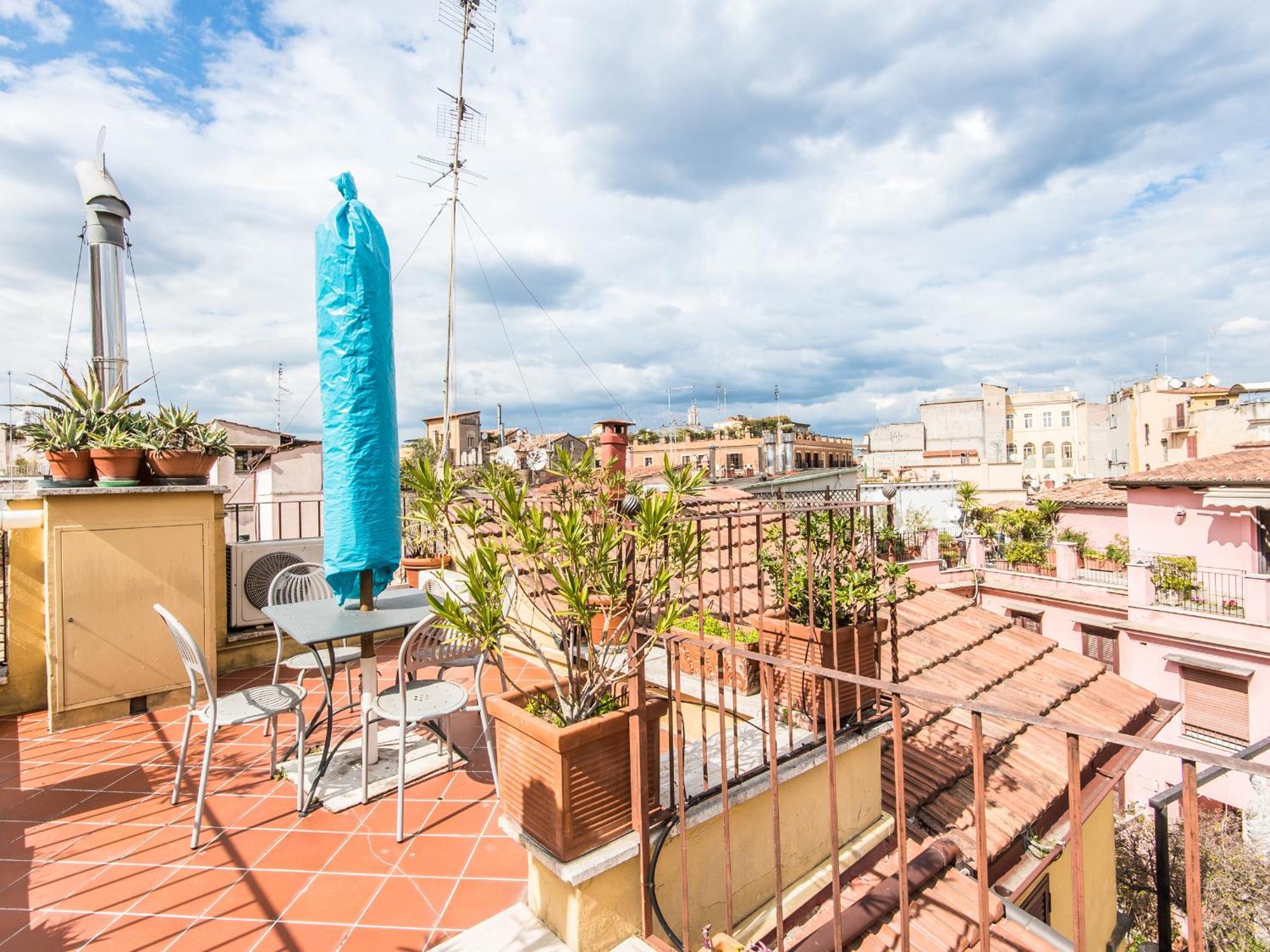 Pallaro Terrace Apartment Rom Exterior foto