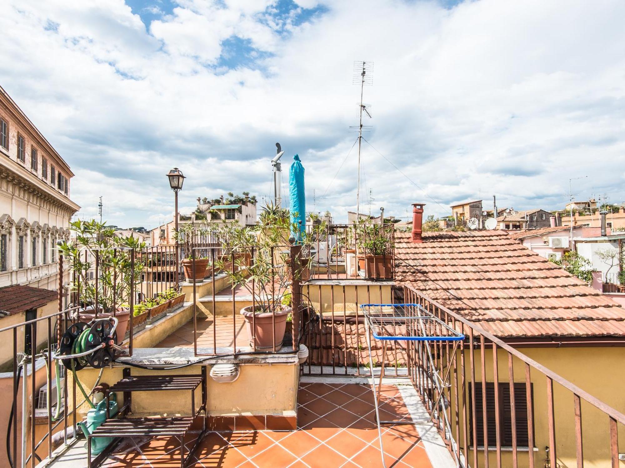 Pallaro Terrace Apartment Rom Exterior foto
