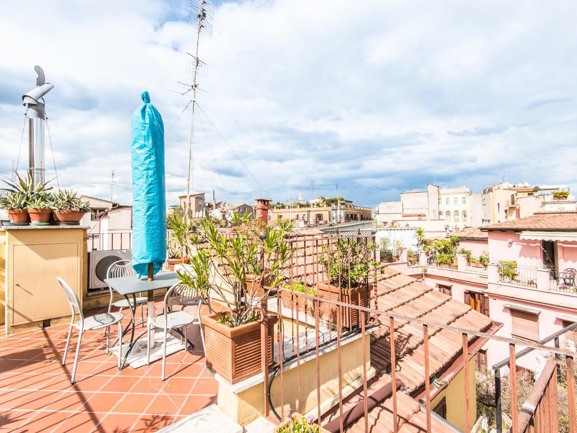 Pallaro Terrace Apartment Rom Exterior foto